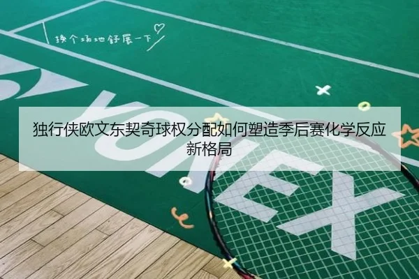 独行侠欧文东契奇球权分配如何塑造季后赛化学反应新格局